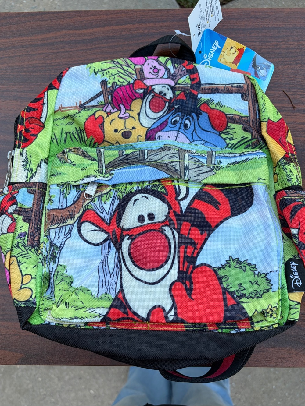 Disney Winnie the Pooh Tigger Eeyore Piglet 12” Backpack New With Tags